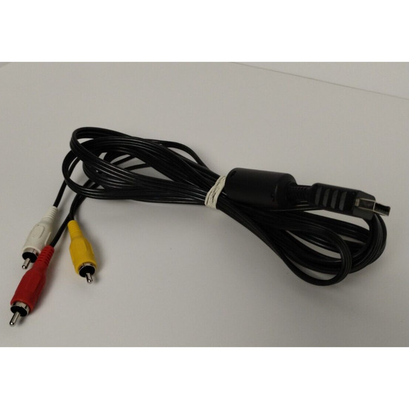 Genuine Sony OEM RCA AV Audio/video Cable For PlayStation PS1 PS2 PS3 - Picture 1 of 4